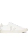 Veja White Low-top Sneakers With Logo Patch In Leather Unisex