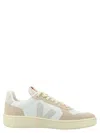 Veja White Natural Logo Sneakers In Multi