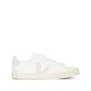 Veja White Low-top Sneakers With Logo Patch