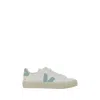 Veja White Rubber Low Top Sneakers In Multi