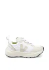 Veja White Sneakers For Kids With Logo In White