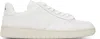 Veja White V-12 Sneakers In Extra-white