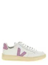 Veja Ferragamo Caramel Leather Reversible Belt In White