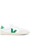 VEJA WHITE VOLLEY LACE-UP SNEAKERS