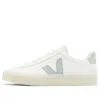 Veja Campo Low-top Leather Sneakers In White