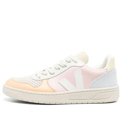 Veja (wmns)  V-10 Leather 'petale White' In Multi