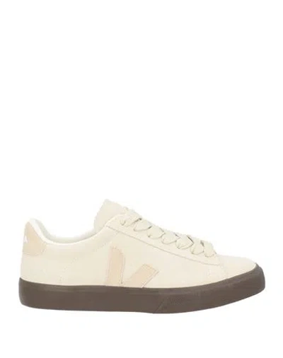 Veja Woman Sneakers Beige Size 7 Leather In Neutral