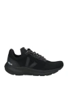 Veja Woman Sneakers Black Size 8 Textile Fibers In Black
