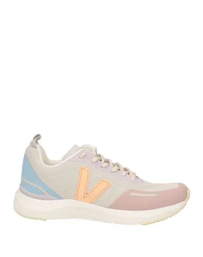 Veja Woman Sneakers Light Grey Size 7 Textile Fibers