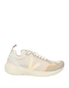 Veja Woman Sneakers Off White Size 5 Textile Fibers In Off White