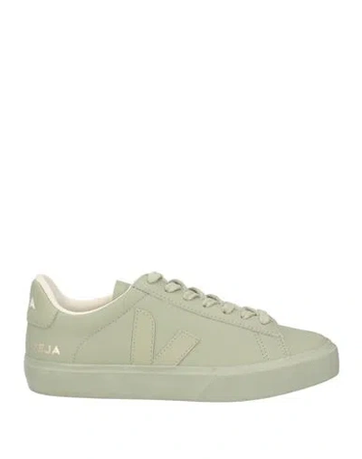 Veja Woman Sneakers Sage Green Size 9 Leather