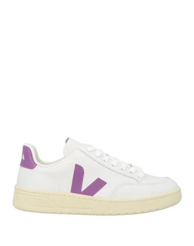 Veja Woman Sneakers White Size 5 Leather In Neutral
