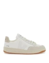 Veja Leather V-12 Sne In White