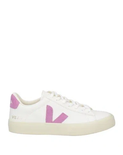 Veja Woman Sneakers White Size 7 Leather