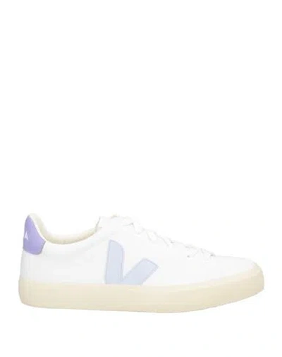 Veja Woman Sneakers White Size 7 Textile Fibers