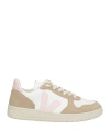 Veja V10 Chromefree Low-top Sneakers In White