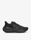 Veja Womens Black Condor 3 Logo-embroidered Mesh Low-top Trainers Eur 37 / 4 Uk In Black