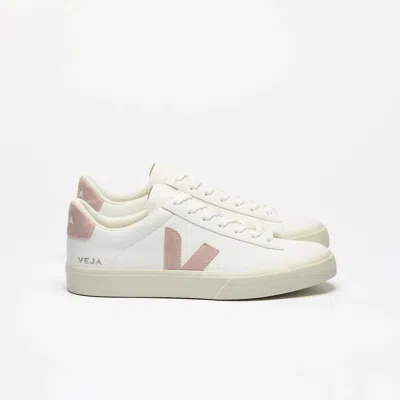 Veja Women's Campo Chromefree Sneakers In Extra White/babe In Multi