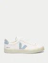 Veja Campo Chromefree White Steel Sneakers In Animal Print