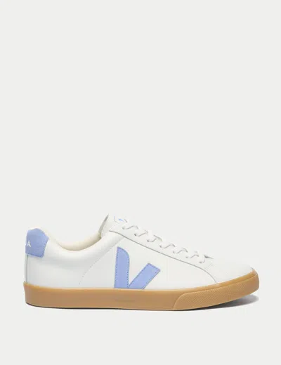 Veja Women's Esplar Leather Trainers In White