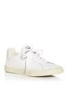Veja 'esplar' Lace Up Leather Sneakers In White/white