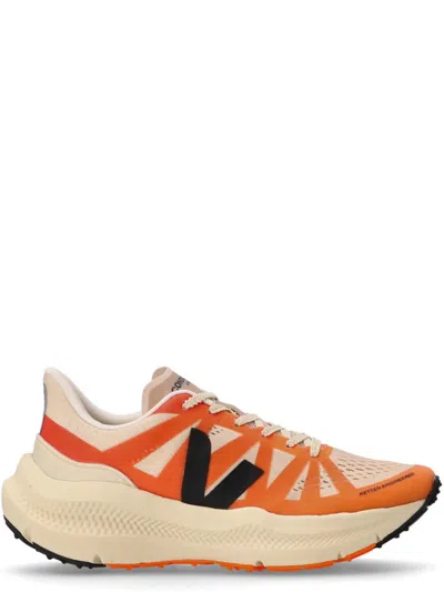 Veja Orange Lace-up Sneakers