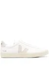 Veja Campo Low-top Lace-up Sneakers In White