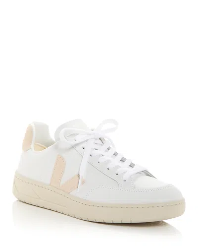 Veja Women's V-12 Low Top Sneakers In White
