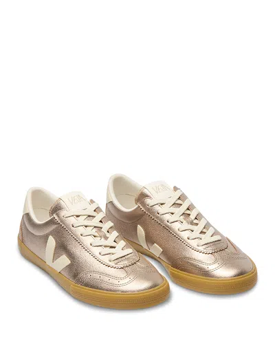 Veja Volley O. T. Sneakers In Gold