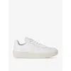 Veja V-12 Leather Sneaker In White/oth