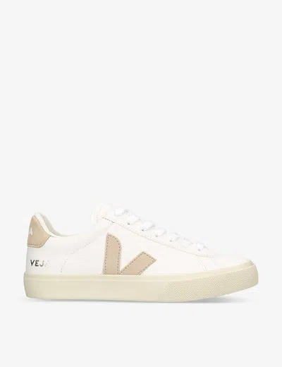 Veja Leather Campo Sneakers In White