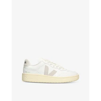 VEJA WOMENS WOMEN'S V90 LOW-TOP LEATHER TRAINERS WHITE/OTH EUR 35 / 2 UK