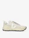 Veja Mesh Panel Rubber Sole Sneaker In White/oth