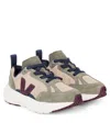Veja X Bonpoint Canary Suede-trimmed Sneakers In Multi