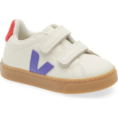 Veja X Jelly Mallow Kids' Esplar Leather Sneaker In White