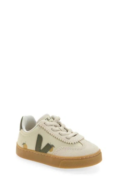 Veja X Konges Sløjd Kids' Small Volley Sneaker In White
