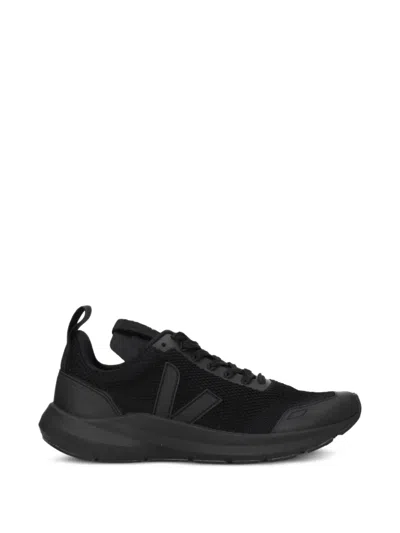 Veja X Rick Owens Running Sneakers In Black