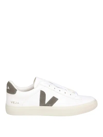 Veja Leather Sneakers In White
