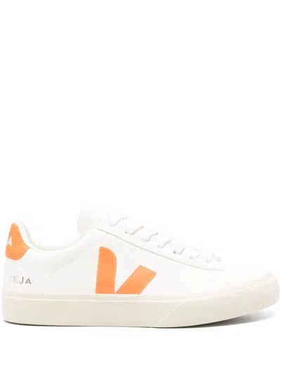 Veja Campo Cf Leath Shoes In White