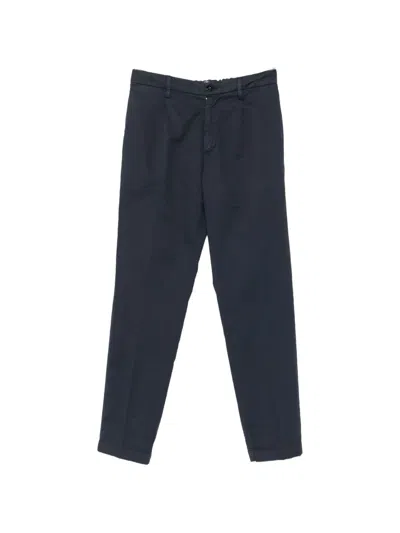 Vela Shop Belt-loop Trousers In Blue