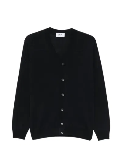 Vela Shop Button-up Cardigan In Black