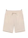 Vela Shop Drawstring-elasticated Shorts In Neutral