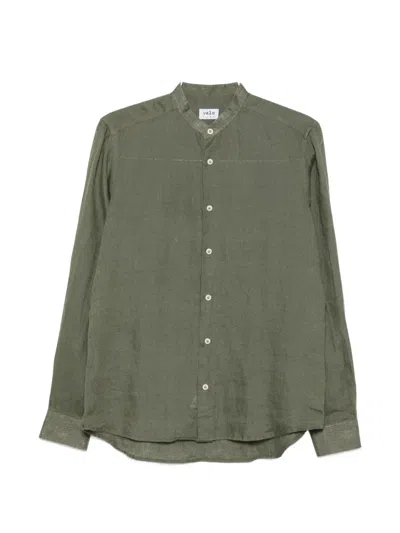 Vela Shop Long-sleeve Buttoned Shirt In Green