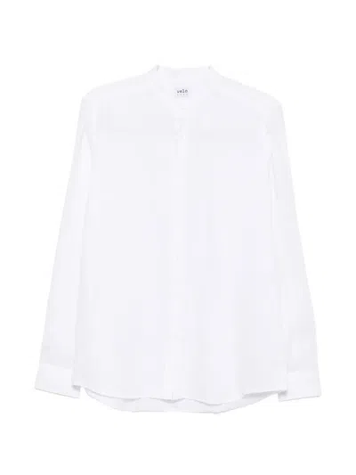 Vela Shop Long-sleeve Buttoned Shirt In White