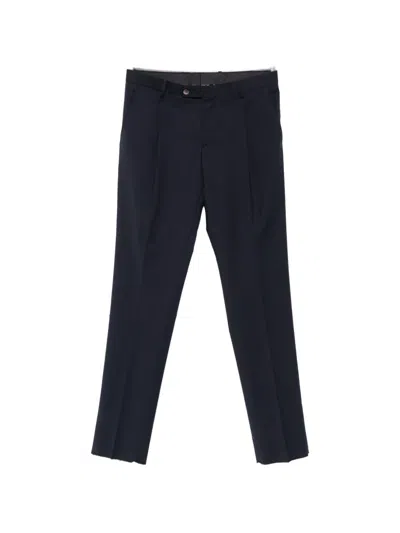 Vela Shop Pressed-crease Tailored Trousers In Black