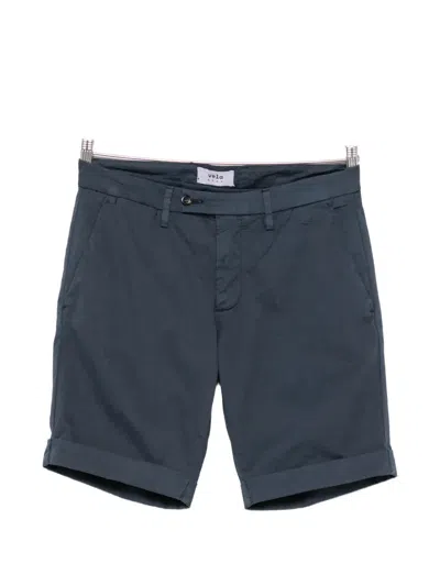 Vela Shop Rolled-cuff Shorts In Blue