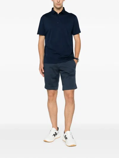 Vela Shop Short-sleeve Polo Shirt In Blue