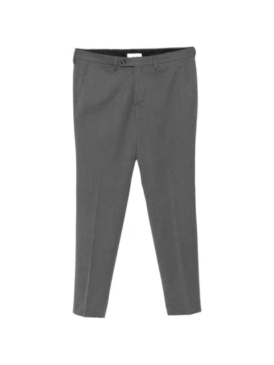 Vela Shop Tailored Pressed-crease Trousers In Black