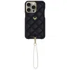 Velante Calf Leather Phone Case, Kanda Texture, Oyster Edtion, Gold, Night Blue In Blue