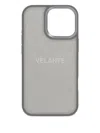 Velante Crocodile-texture Iphone 16 Pro Max Phone Case In Gray